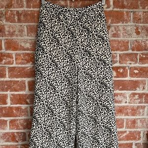 Patterned High-waisted Pants, size XS